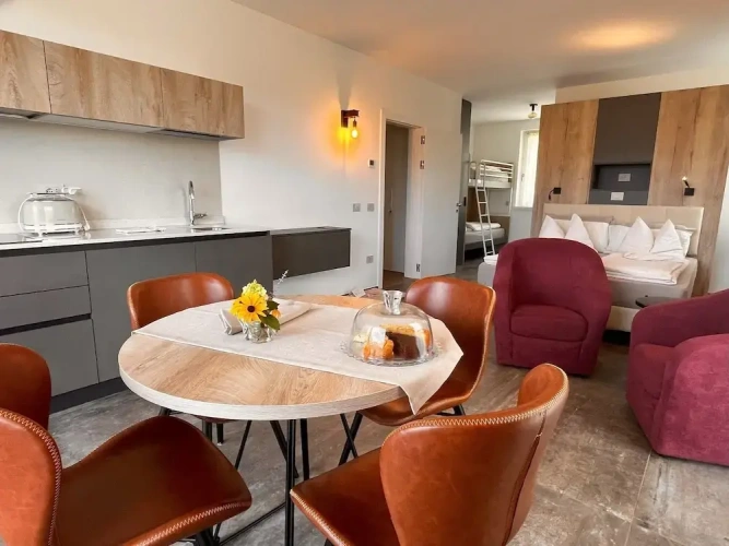 Comfort Apartment with balcony and with view