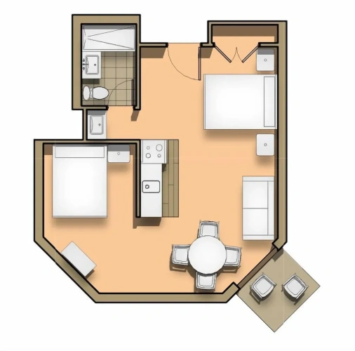 1 Bedroom Suite