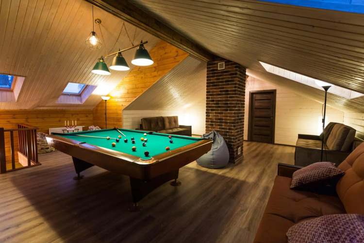 Фотография номера Коттеджа VIP Коттедж Loft House Scout (ВИП Коттедж Лофт Хаус Скаут)