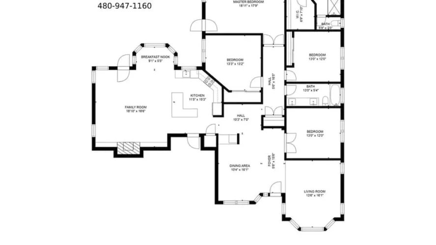 4 Bedrooms Studio