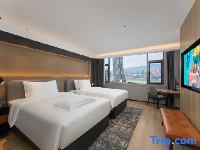 Standard Twin room with view