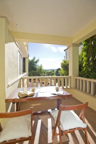 Family Apartment with partial ocean view