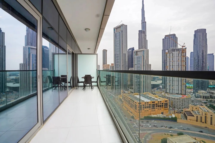 Tanin - Chic Apt With Infinity Pool and Burj Khalifa View