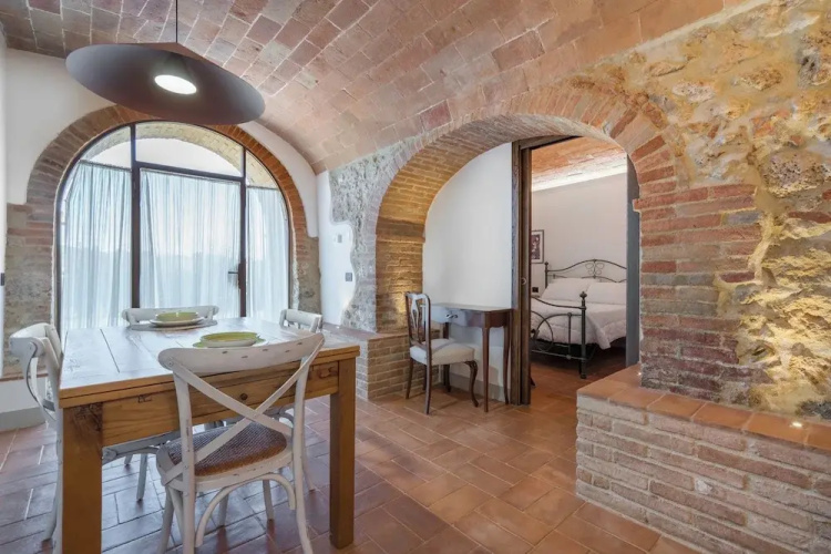 Le Volte Apartment Pool, Wifi In Monteriggioni