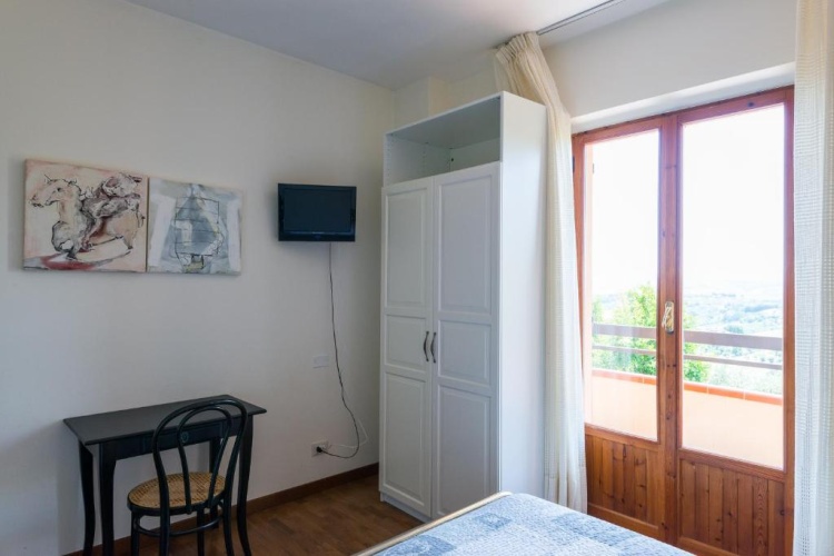 Standard Double room with balcony and with view