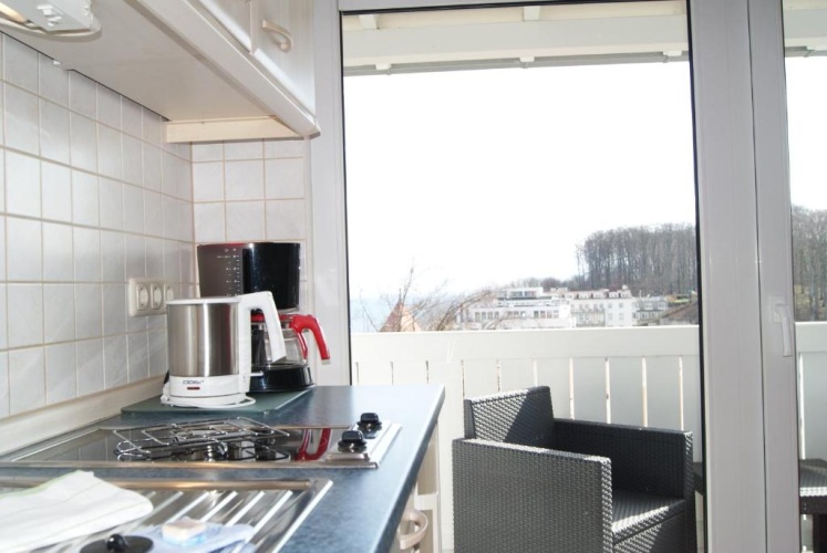 Studio with ocean view
