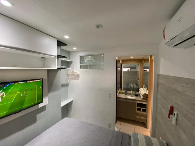 APARTAMENTO 17º Andar Beira Mar com 2 QUARTOS