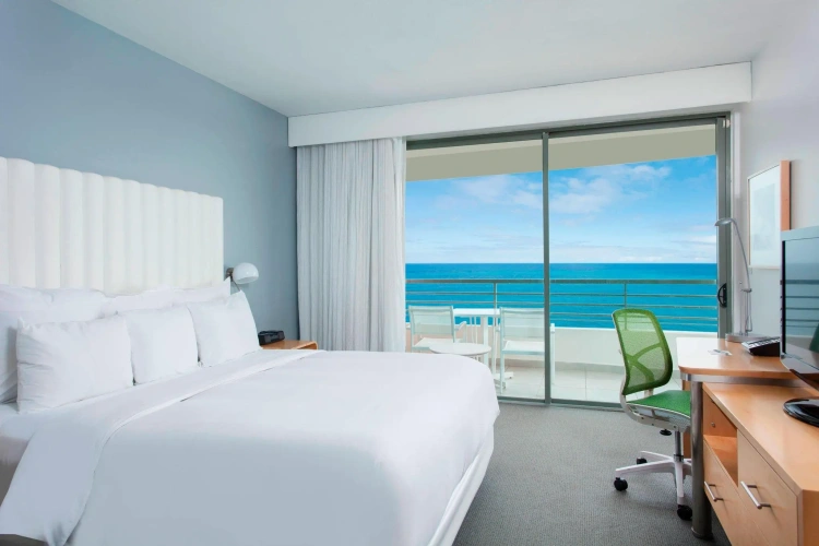 Standard Double room with balcony and with city view