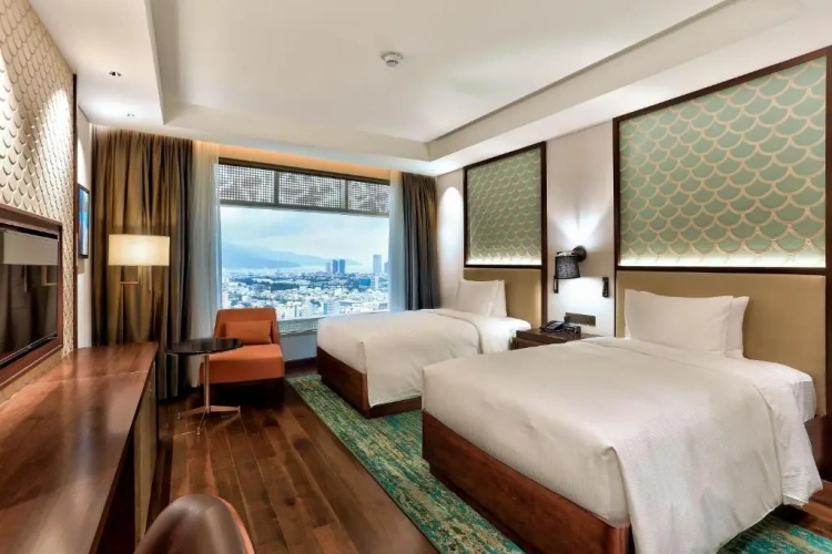 Guest Twin room with ocean view