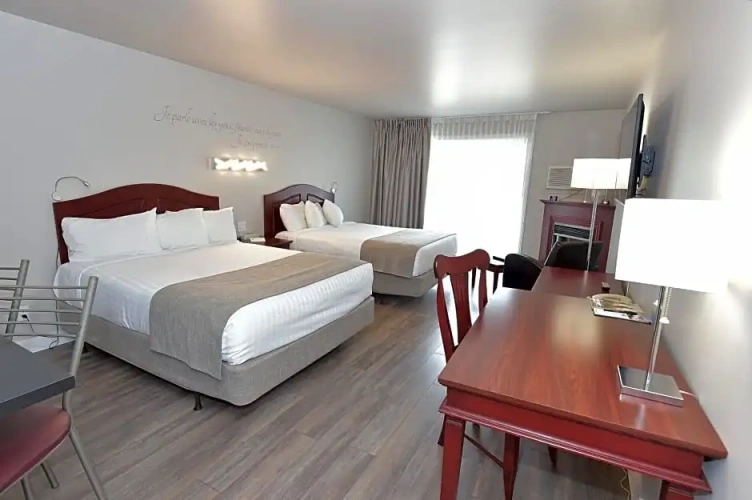 Superior room with balcony and with river view