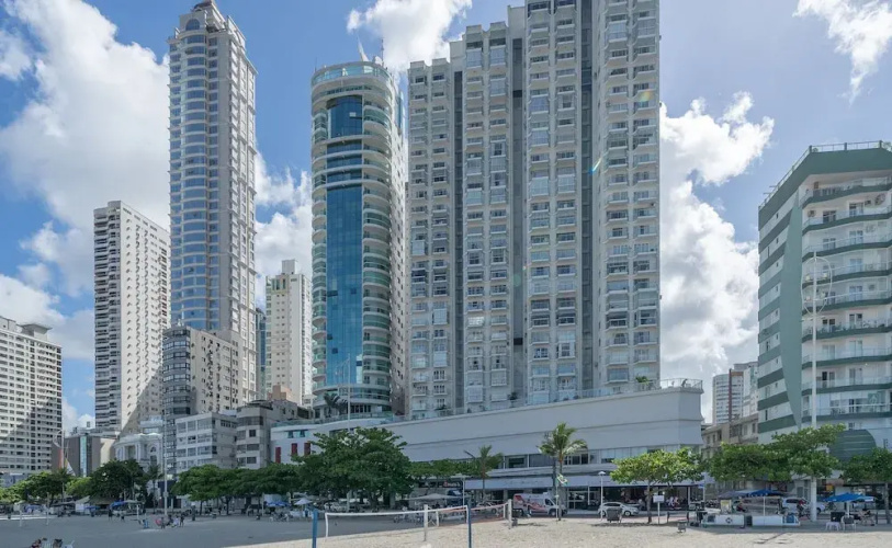 Apt beira-mar centro próx. restaurantes IPT0141