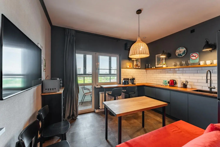 Фотография номера квартиры Апартаменты ApartPro Delux на Пресне