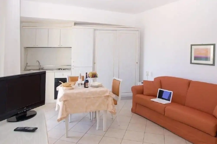 Studio with balcony