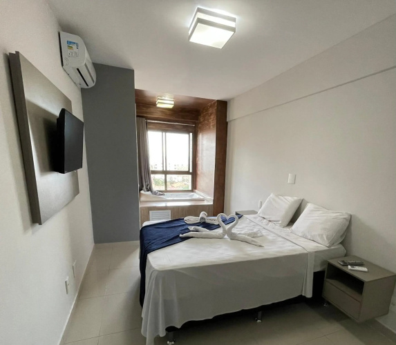 DUPLEX com Hidromassagem total de 02 QUARTOS e Vista MAR