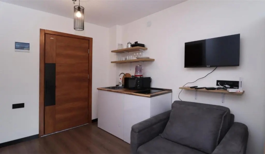 Bright Studio Apartment in Marshall Gudauri