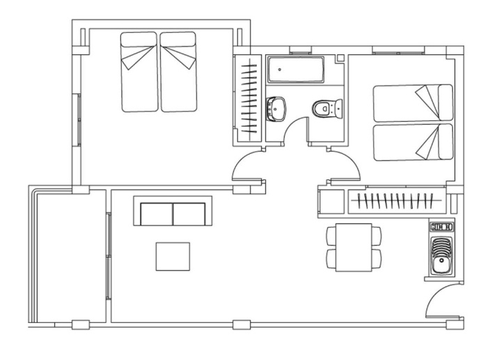 2 Bedrooms Superior Apartment