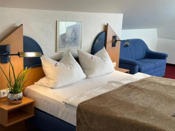 Standard Double room with balcony and with view