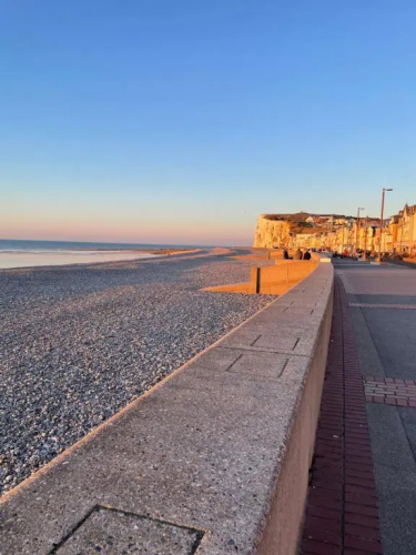 Appartement avec balcon vue mer, tout équipé