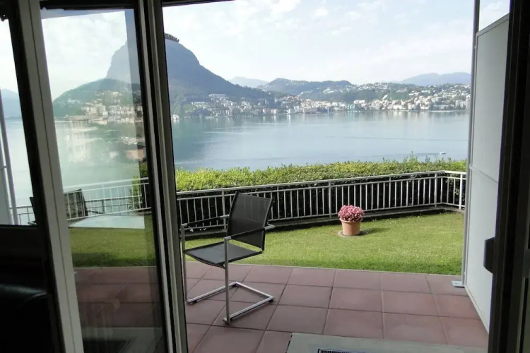 Lugano With Panorama