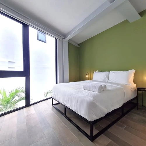 w Charming 2BR With Rooftop Pool Casco Antiguo