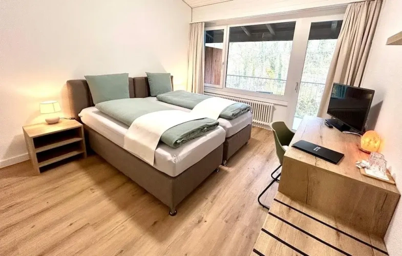 Classic Double room with balcony and with river view