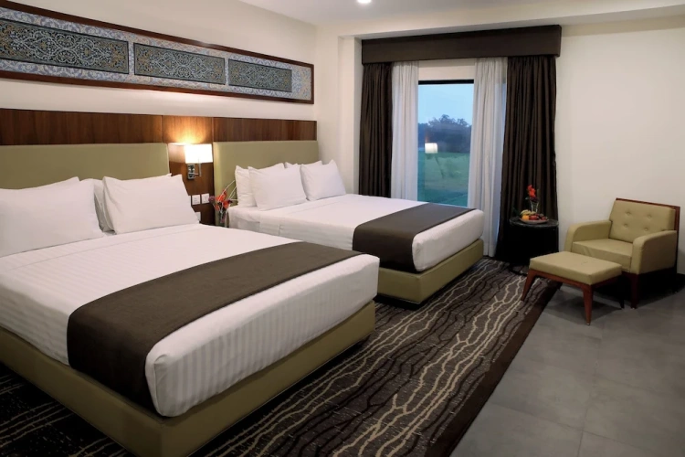 Deluxe Double room with city view