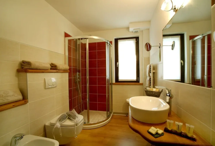 Superior Double room with balcony and with mountain view