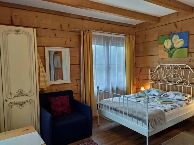 Double Studio with balcony and with mountain view