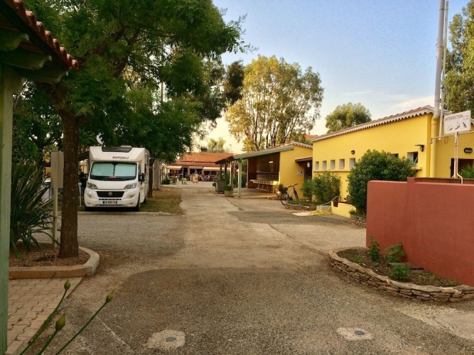Outside