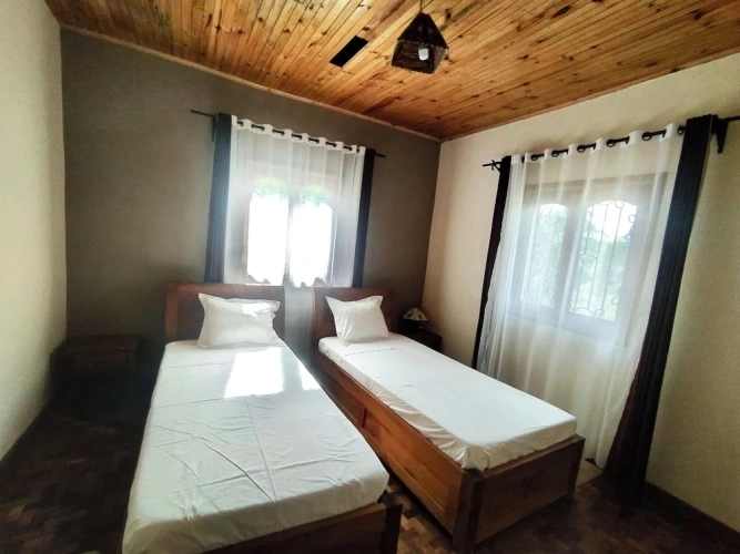 Standard Family room with balcony and with garden view