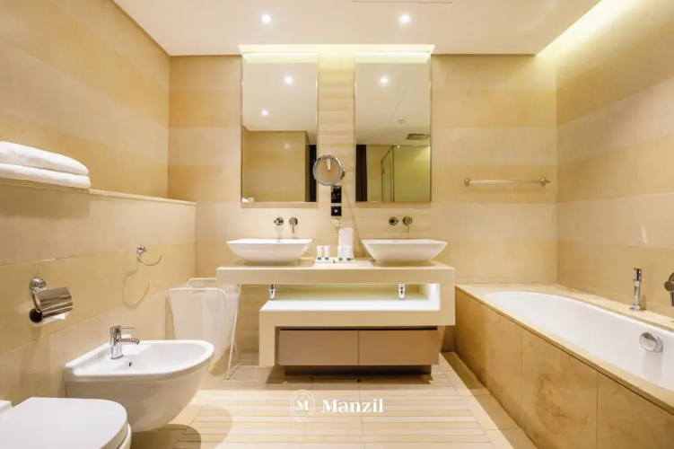 Manzil 3BR with pool near Dubai Frame