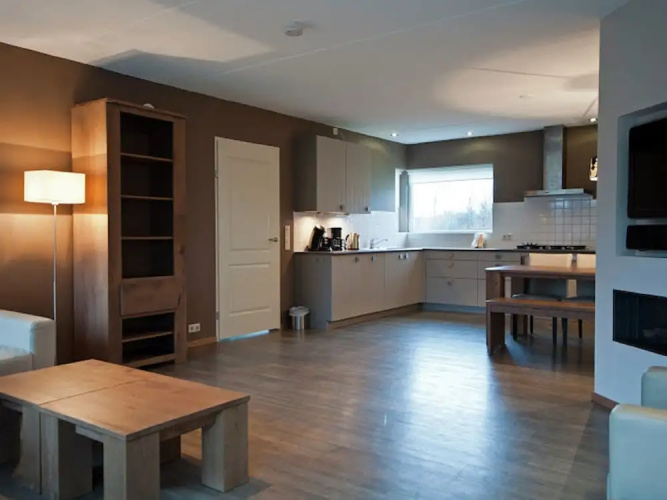 Spacious Villa With Deco Fireplace on Texel