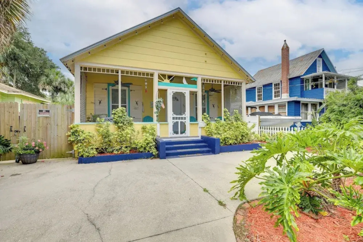 Pet-friendly St Augustine Home: Steps to Downtown!