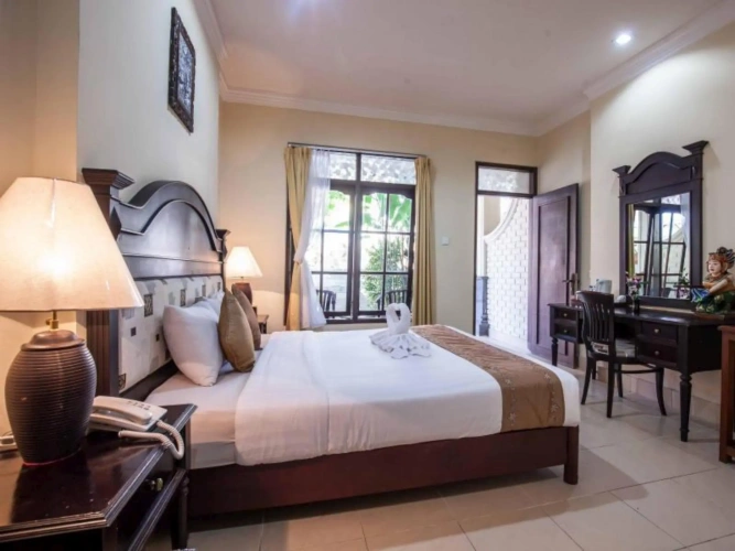 Standard Double room with balcony and with view