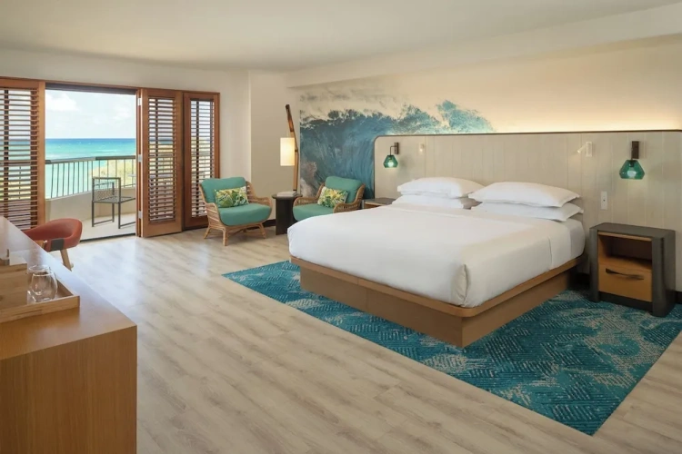 Deluxe Double room with balcony and oceanfront