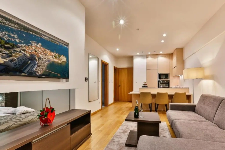 Studio with sea view