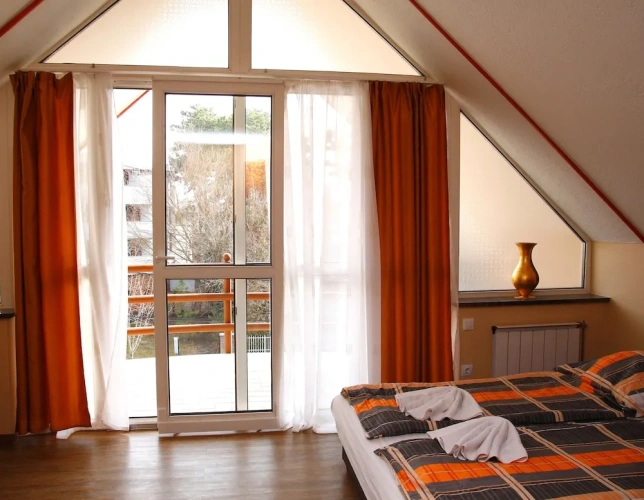 Standard Quadruple room with balcony