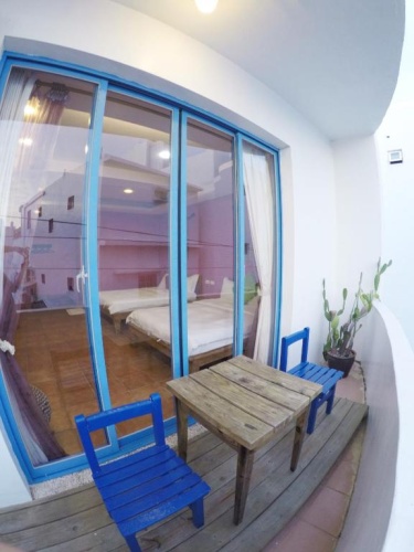 Standard Quadruple room with balcony