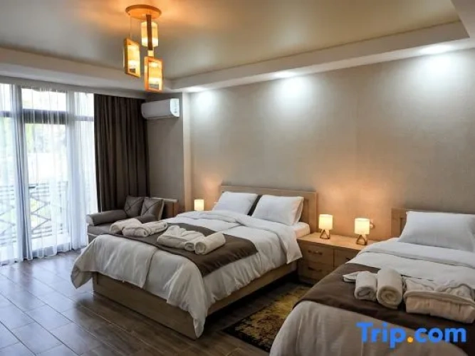Standard Double room with balcony and with city view