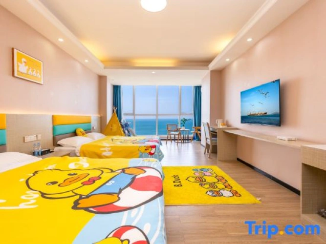 Standard Quadruple Family room with sea view