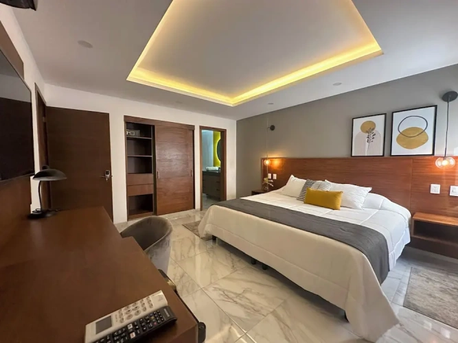 Executive Suite with balcony and with city view