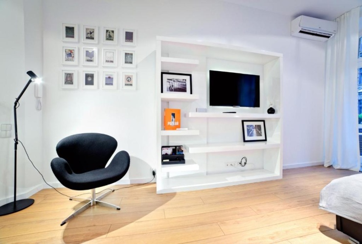 Attic Studio with balcony