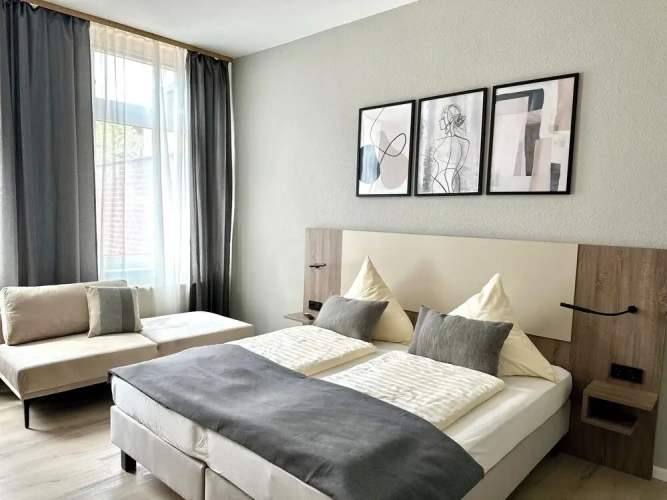 Standard Double room with courtyard view