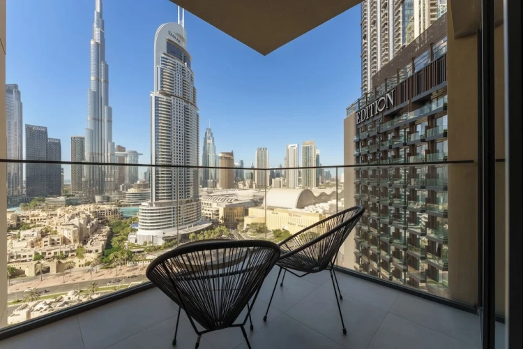 2 Bedrooms Deluxe Apartment with balcony