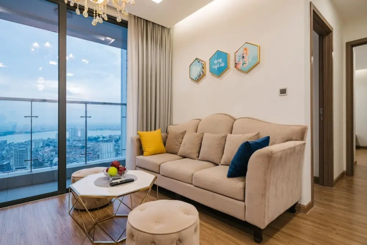 2 Bedrooms Double Family Apartment with lake view