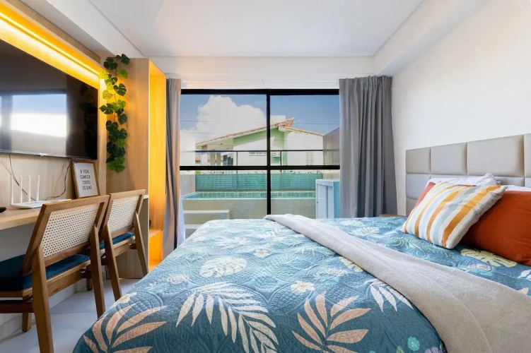 Makani Beach #07 - Flat com Piscina by Carpediem