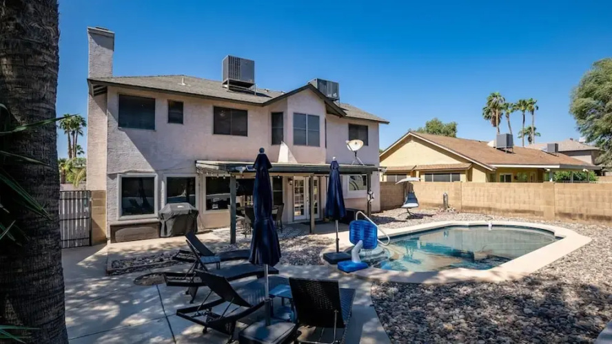 North Phoenix 4 Bdrm Vacation Home W/pool & Games!
