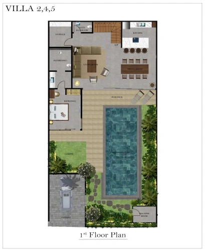 4 Bedrooms Villa