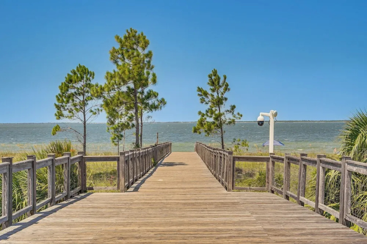 Luxe Beachfront Windmark Cottage w/ Deck!