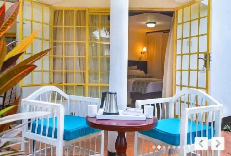 Executive Double room with balcony and with garden view
